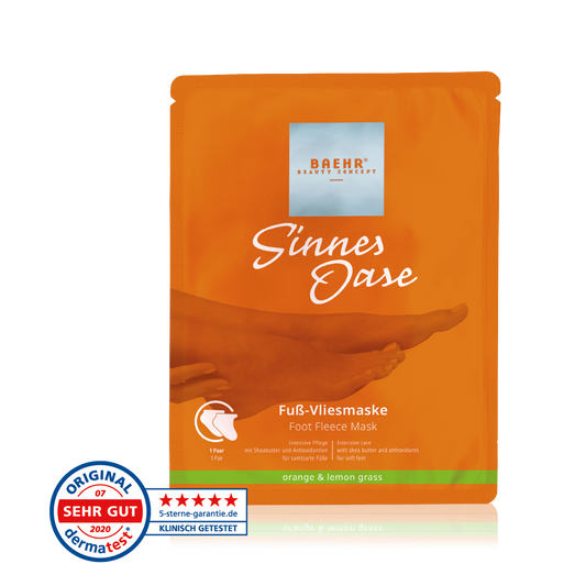 Mascarilla para los pies Sinnes Oase, 5uds/pack