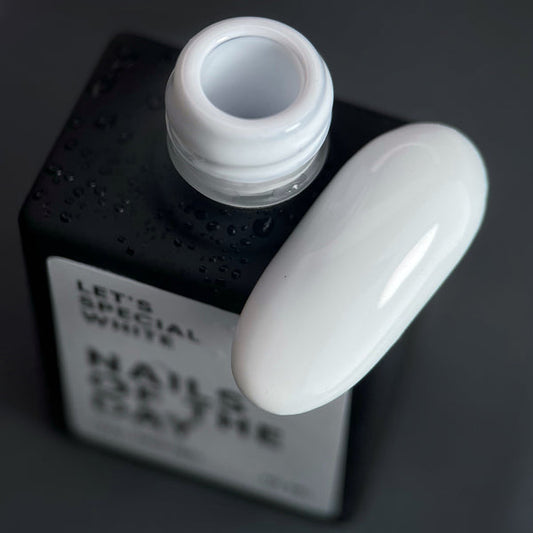 NAILSOFTHEDAY Gel Polish Let's special White