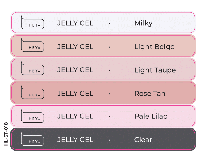 Pegatinas para Tips · HEYLOVE JELLY GEL