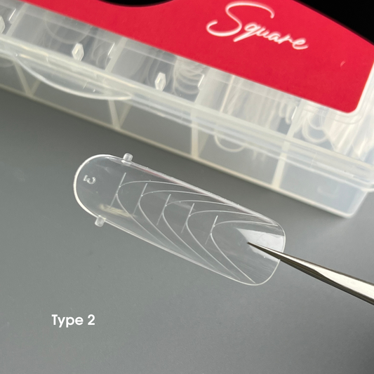 NAILSOFTHEDAY Dual Form Square (Type 2). 130ud.