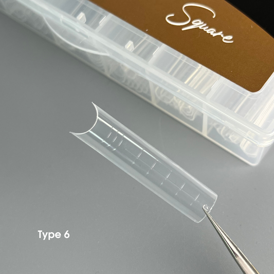 NAILSOFTHEDAY Dual Form Square (Type 6). 120ud.