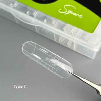 NAILSOFTHEDAY Dual Form Square (Type 7). 120 units.