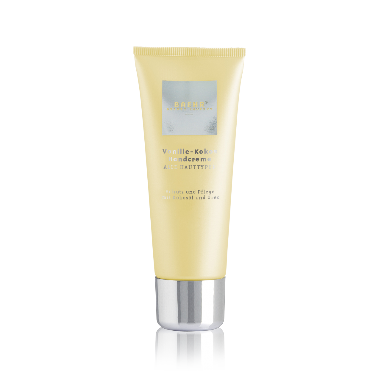 Crema de manos vainilla, aceite de coco y urea