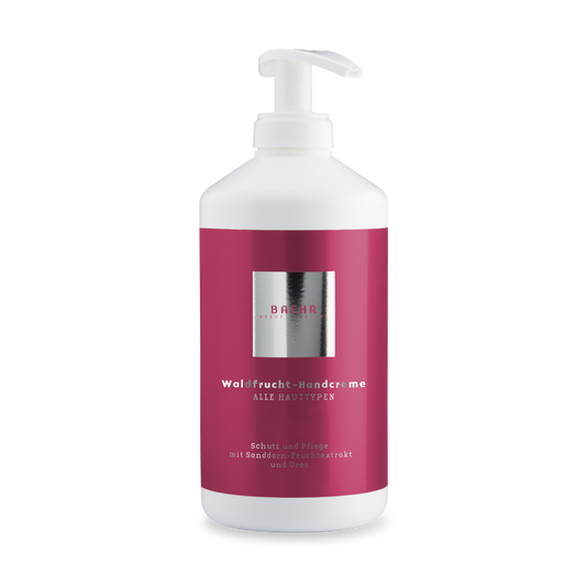 Crema para las manos frutas del bosque con extracto de espino cerval del mar y urea