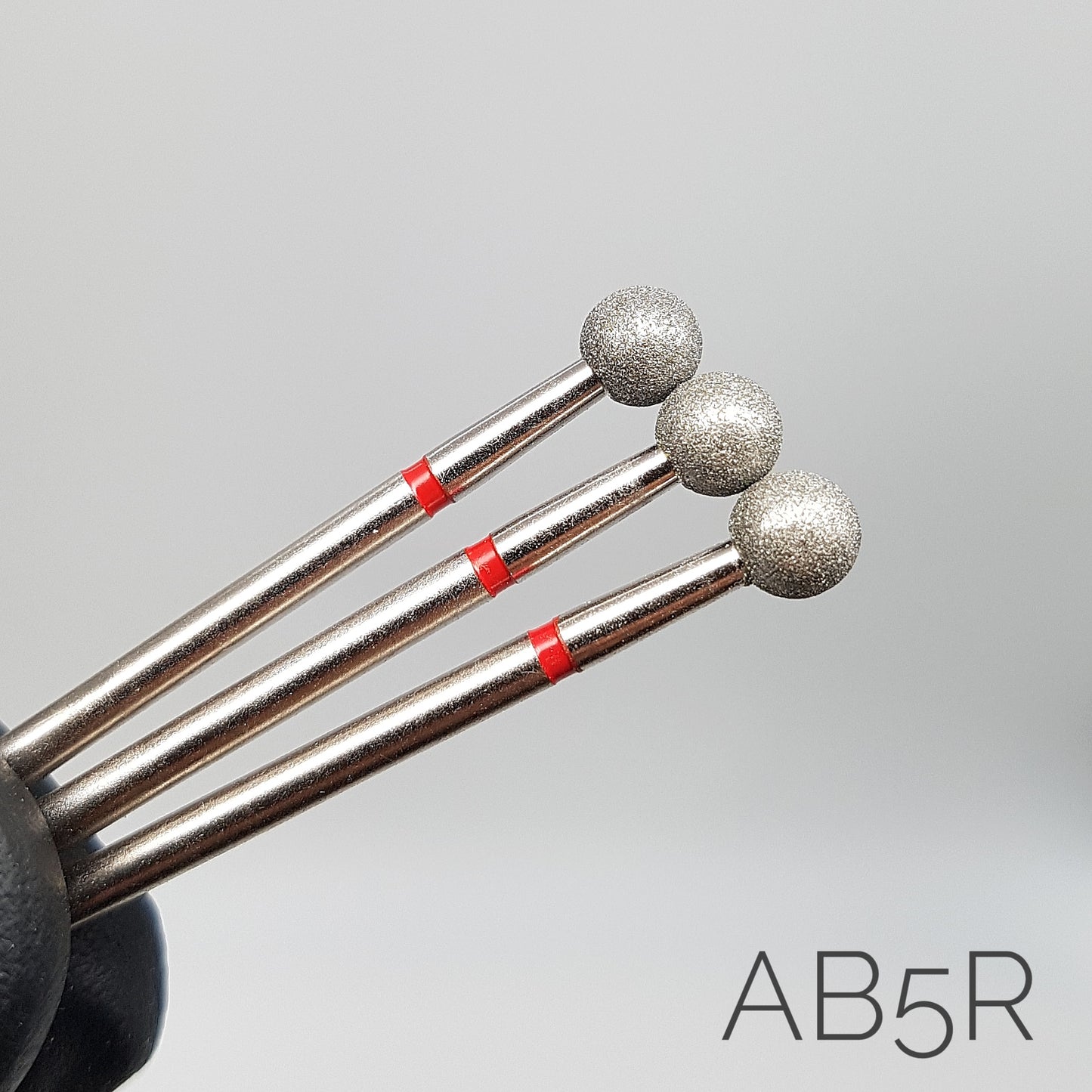 Fresa de diamante Bola. Roja, 5mm. AB5R