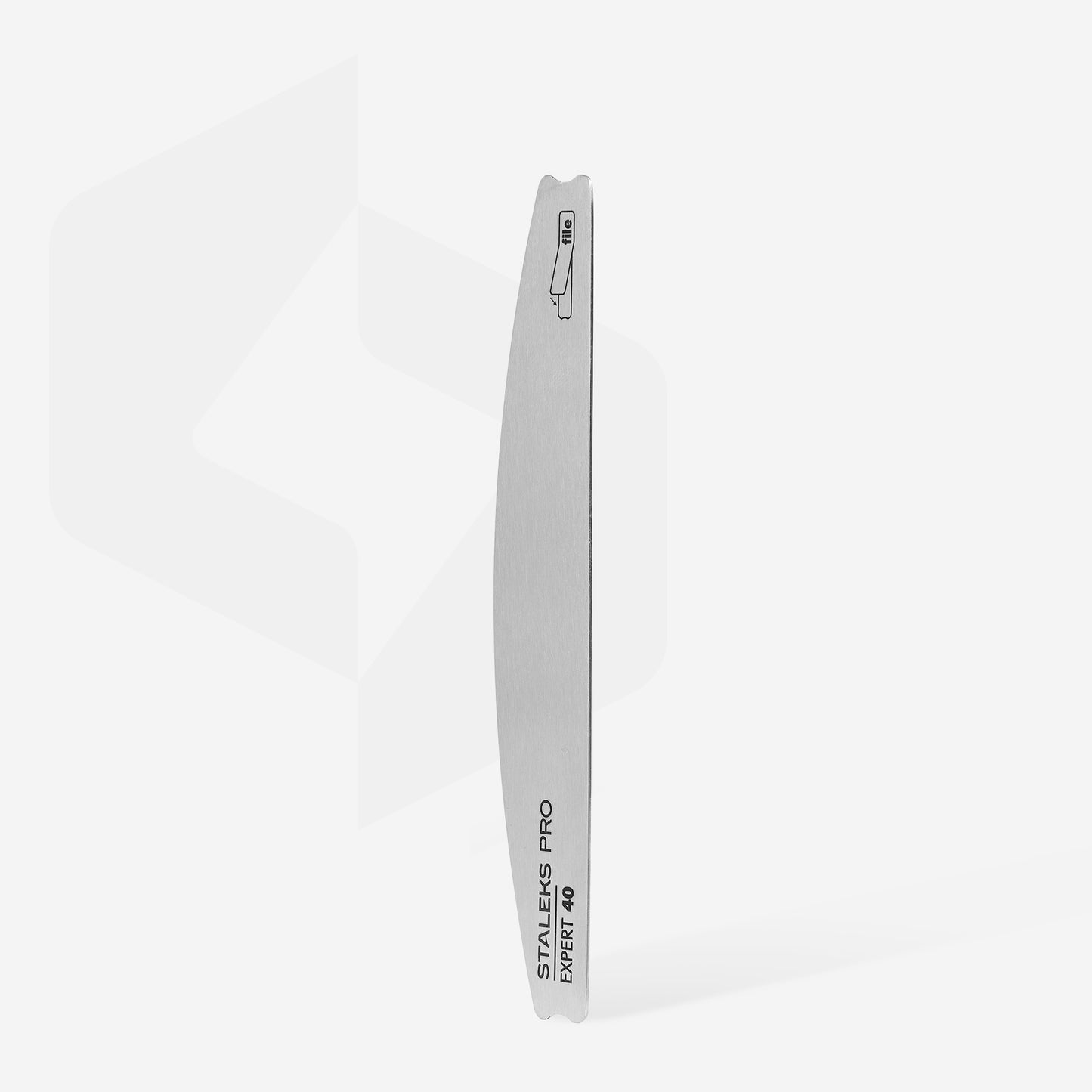 Lima de metal (Base) Staleks Pro Expert 40. Curva, 162/25mm