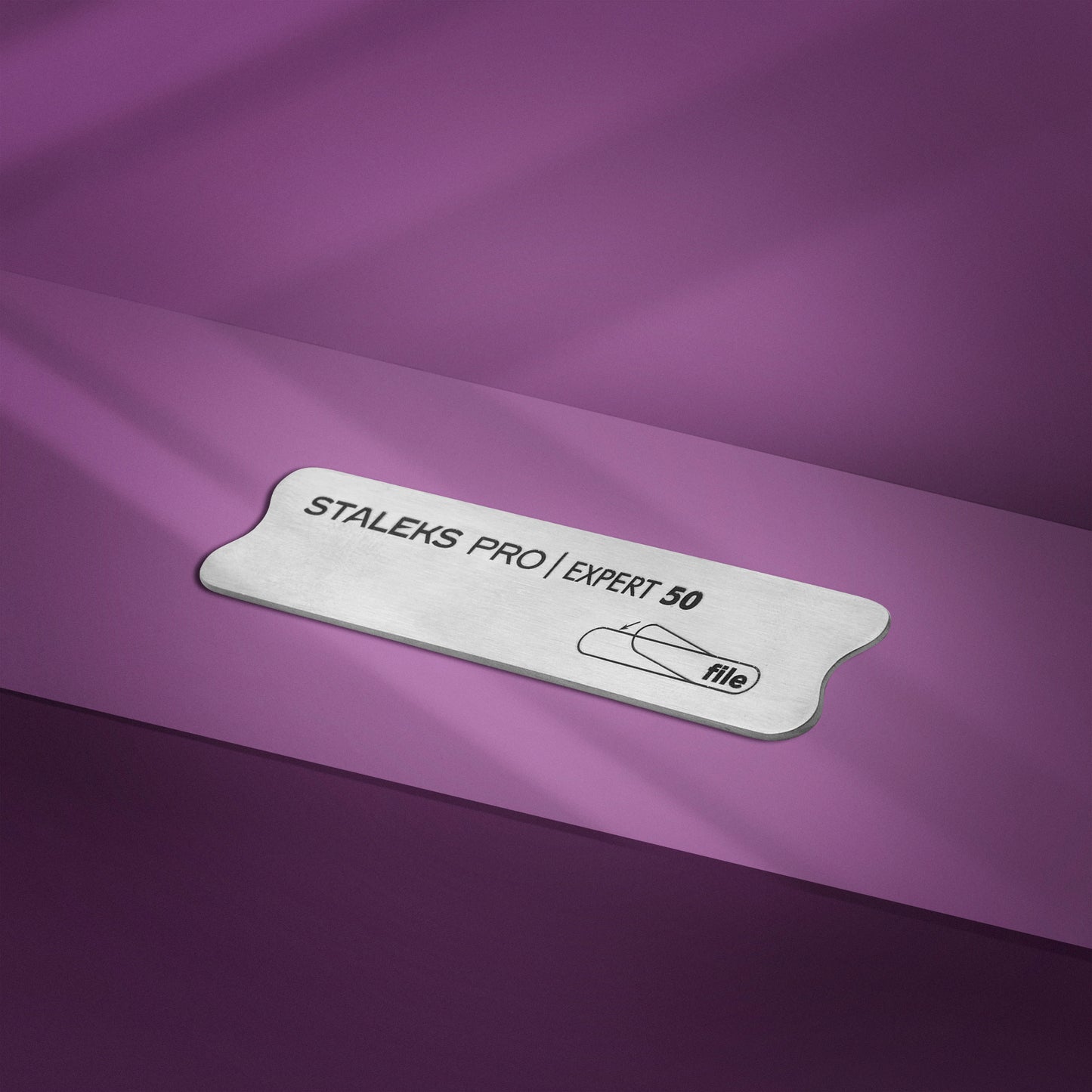 Lima de metal (Base) Staleks Pro Expert 50. Recta, 76/19mm