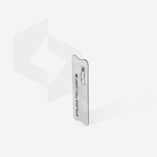 Lima de metal (Base) Staleks Pro Expert 50. Recta, 76/19mm