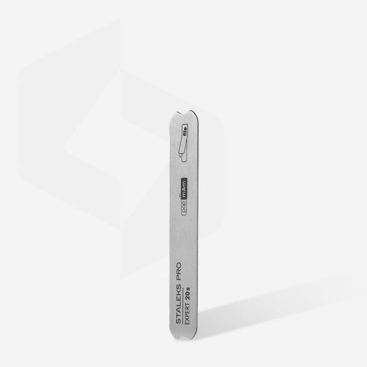 Lima de metal (Base) Staleks Pro Expert 20s. Recta, 130/19mm