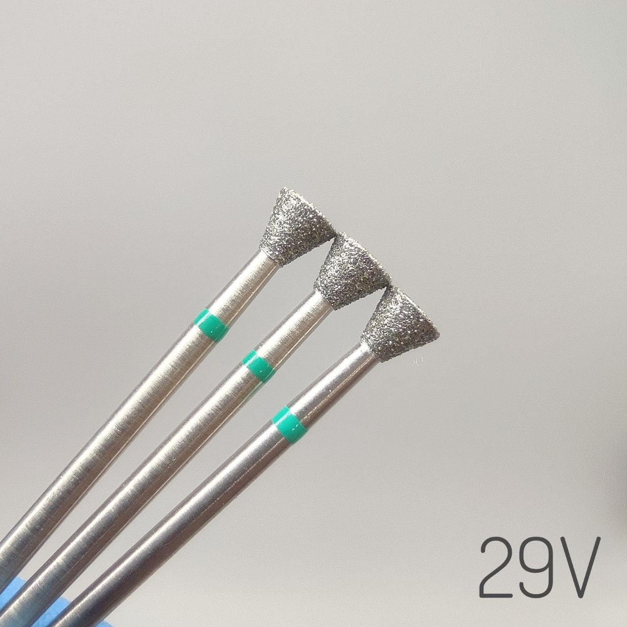 Fresa de diamante Falda sin punta. Azul, 5mm. 29A