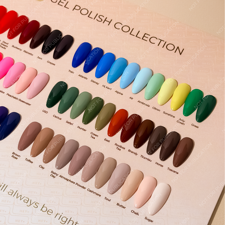 HEYLOVE • Gel Polish BASIC. 66 tonos únicos