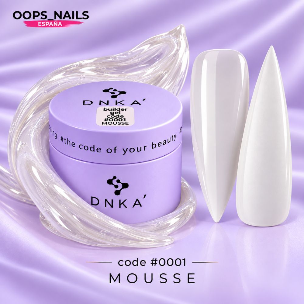 DNKa™ Builder Gel. #0001 Mousse. Transparente - image 1