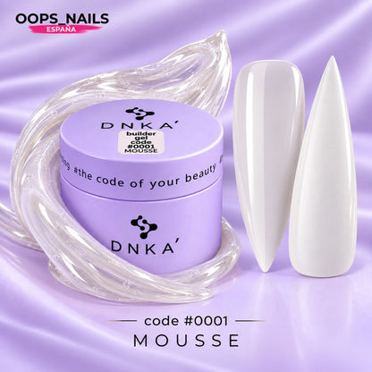 DNKa™ Builder Gel. #0001 Mousse. Transparente - image 1