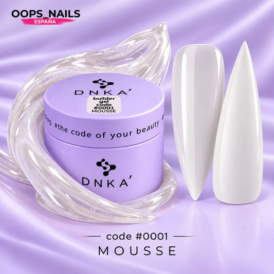 DNKa™ Builder Gel. #0001 Mousse. Transparente