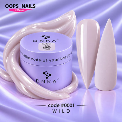 Gel de construction DNKa™. N° 0001 Light Wild