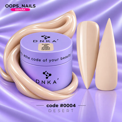 Gel constructeur DNKa™. N° 0004 Désert clair