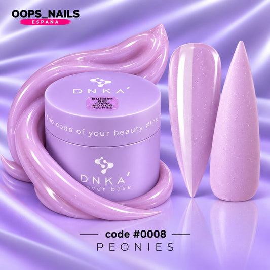 DNKa™ Builder Gel. #0008 Peonies