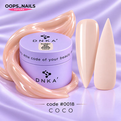 Gel constructeur DNKa' n° 0018 Noix de coco
