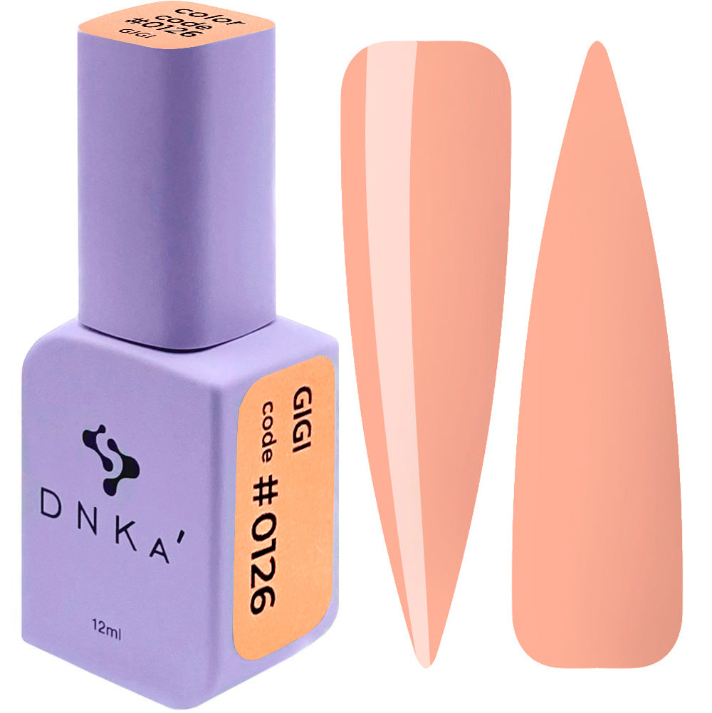 Esmaltes semipermanentes DNKa' #0126 Gigi. 12 ml.