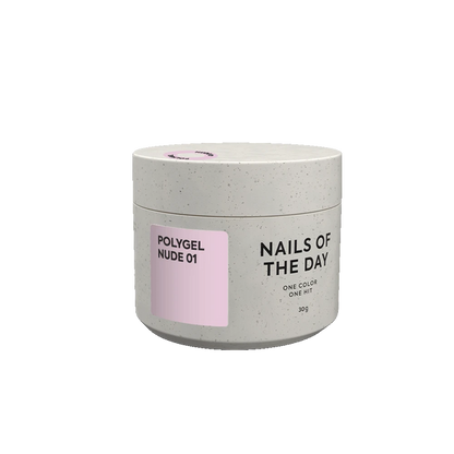 NAILSOFTHEDAY Polygel Nude #01