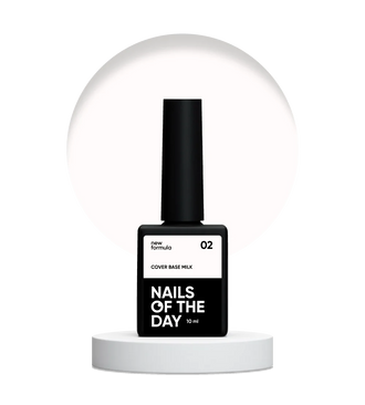 NAILSOFTHEDAY Cover Base New Formula Milk #02