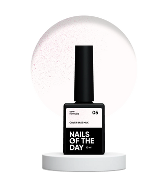 NAILSOFTHEDAY Base de Couvrance Nouvelle Formule Lait #05