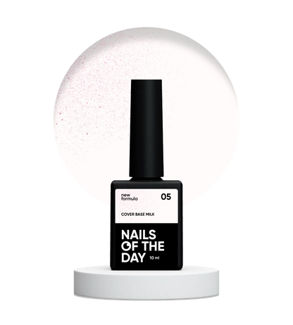 NAILSOFTHEDAY Base de Couvrance Nouvelle Formule Lait #05