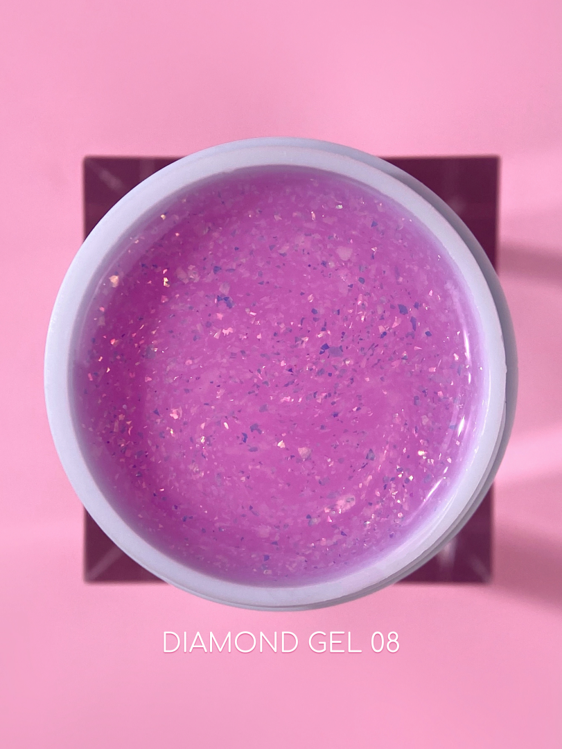 LUNAmoon Diamond Gel №8