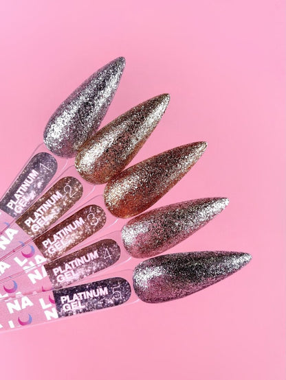 Kit · LUNAmoon · Platinum Shining Gel