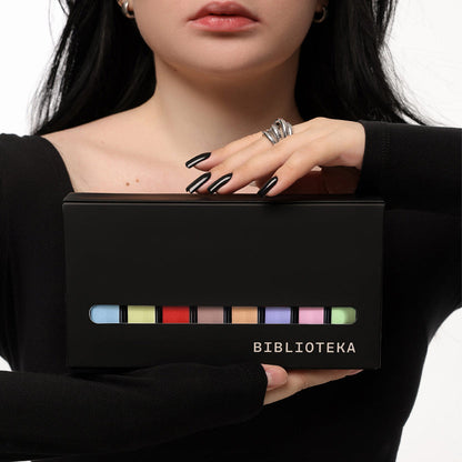 BIBLIOTEKA Set de Gel Polish ICED MOOD Colección. 8ud.