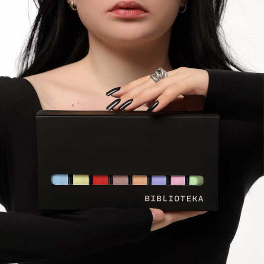 BIBLIOTEKA Set de Gel Polish ICED MOOD Colección. 8ud.