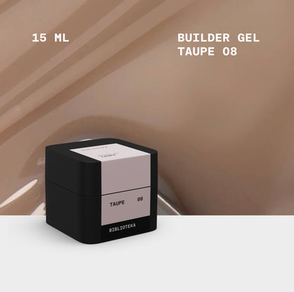 BIBLIOTEKA Builder Gel n°08 Taupe