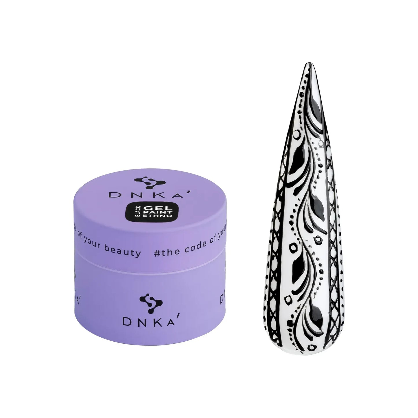 DNKa™ Gel Paint Ethno. Negro