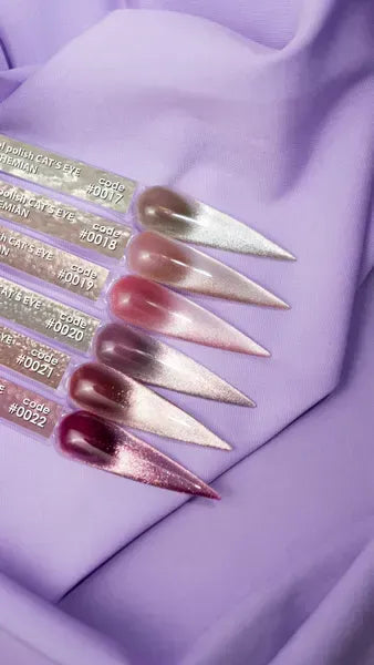 Vernis à ongles semi-permanent DNKa™. N° 0017 Œil de chat bohème