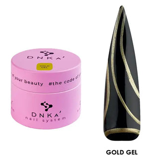 Gel DNKa™. Doré et plissé. 5 ml.