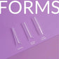 Moules carrés pointus Dual Forms DNKa'™. 120 unités.