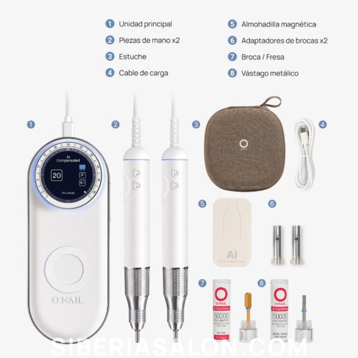 Torno "ONail NailHealth No.1". 50000rpm