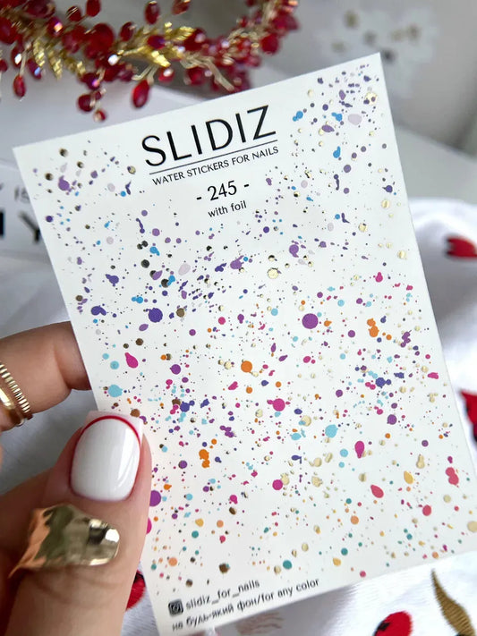 SLIDIZ Slider Diseño Foil #245