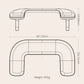 "ONail Arm Rest 1 Plus" palm rest