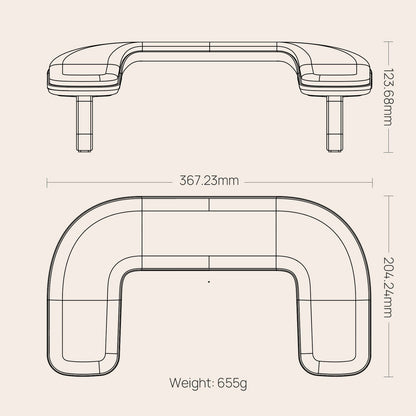 Reposamanos "ONail Arm Rest 1 Plus"