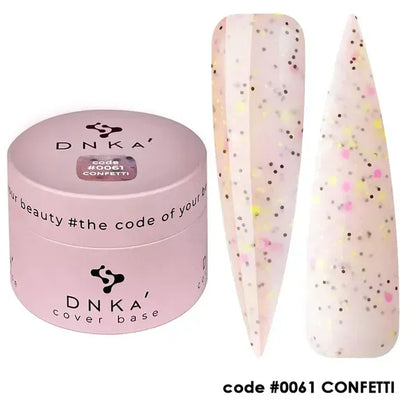 Base de couverture DNKa. N° 0061 Confettis