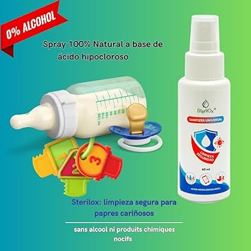 Désinfectant STERILOX, spray de 60 ml