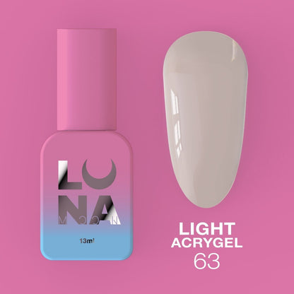 LUNAmoon Light Acrygel n° 63