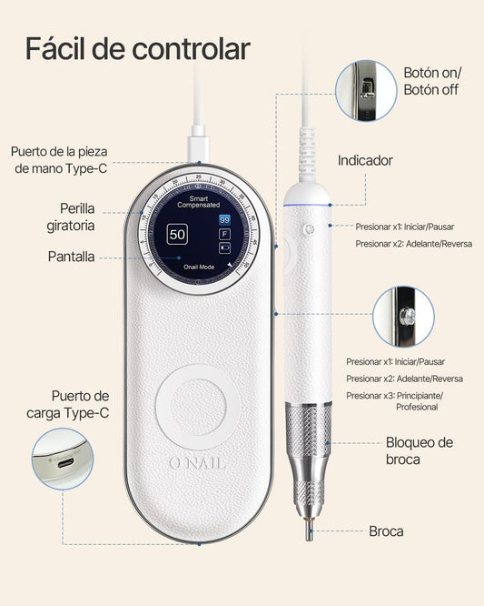 Tour « ONail NailHealth No.1 ». 50 000 tr/min 