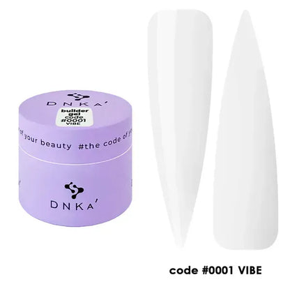 Gel de construction DNKa™. N° 0001 Vibe