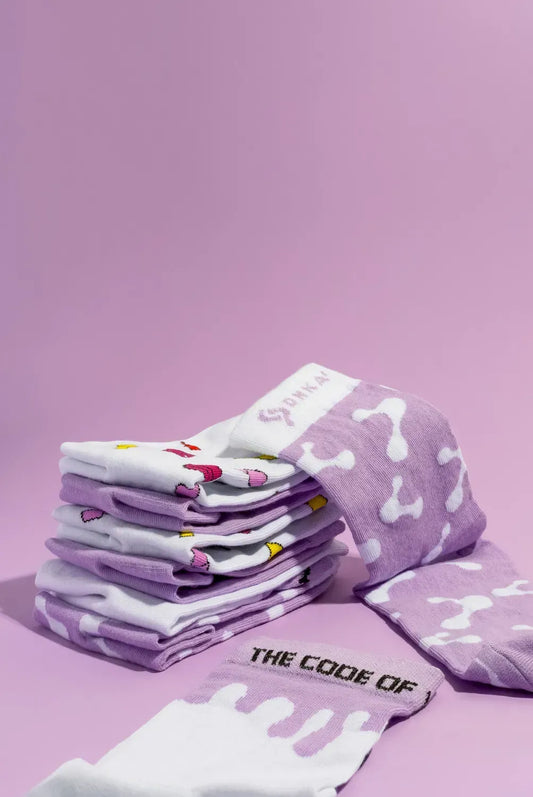 DNKa' Socks "White"