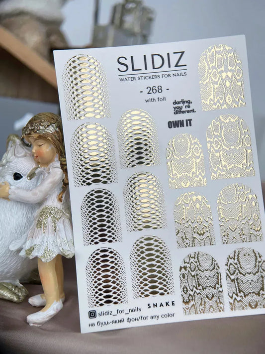 SLIDIZ Slider Diseño Foil #268