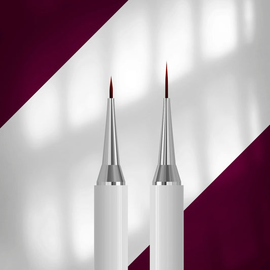 Pincel de doble cara Staleks EXCLUSIVE 01/11 doble liner 7 mm y 12 mm