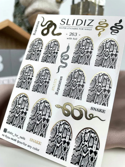 SLIDIZ Slider Diseño Foil #263