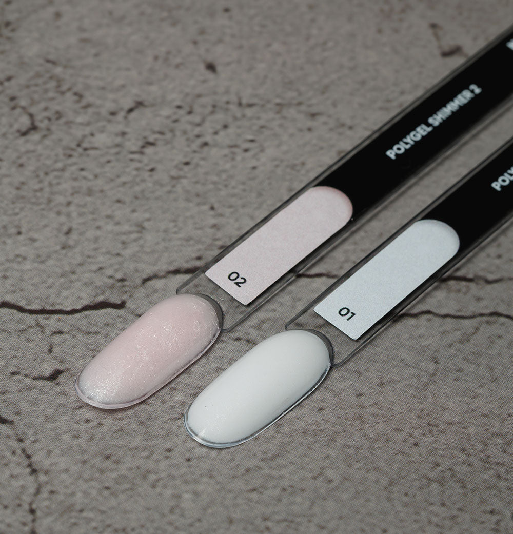 NAILSOFTHEDAY Polygel shimmer 01